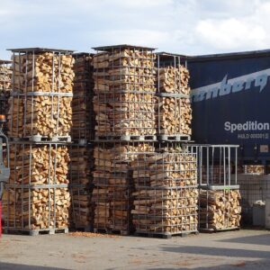 Haardhout op pallets
